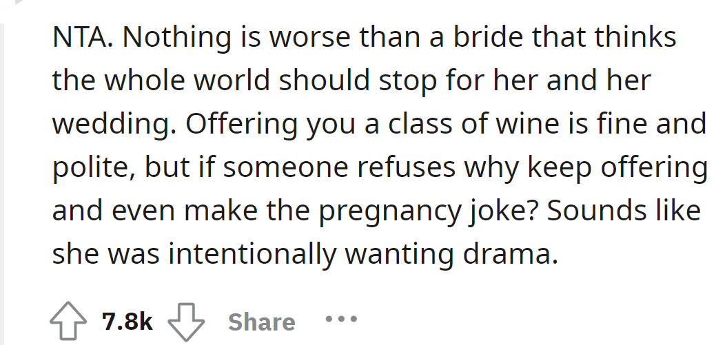 It seems like SIL wanted drama.