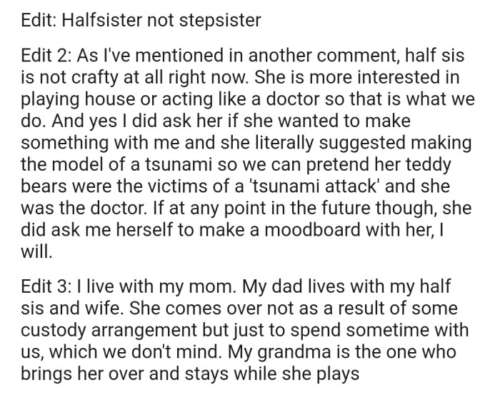 Some important edits