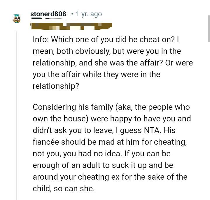 His fiancée should be mad at him