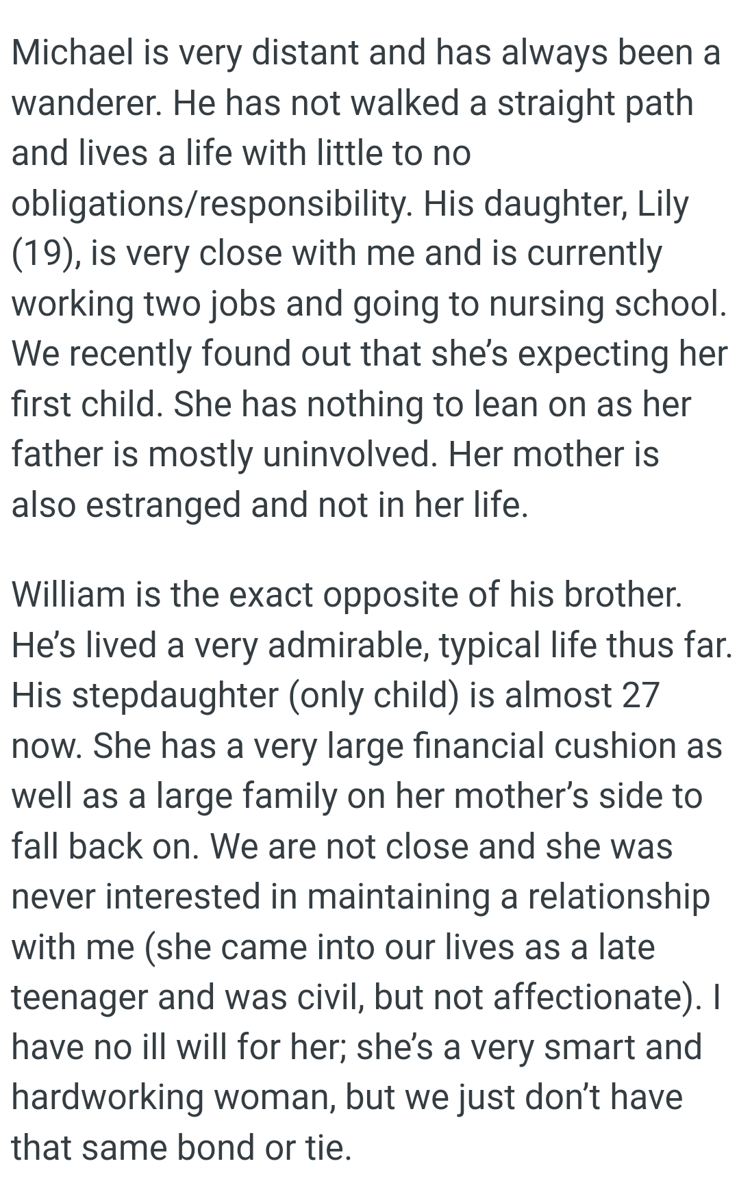 She Has a Very Large Financial Cushion as Well as a Large Family on Her Mother’s Side