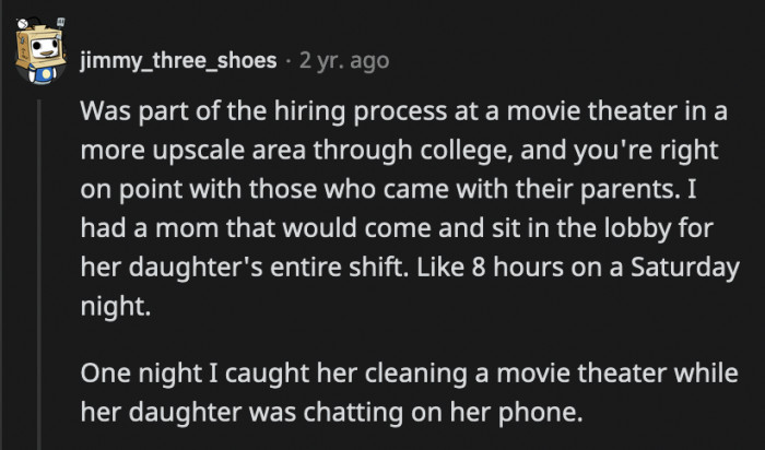 They are crossing so many boundaries; it's unhealthy.