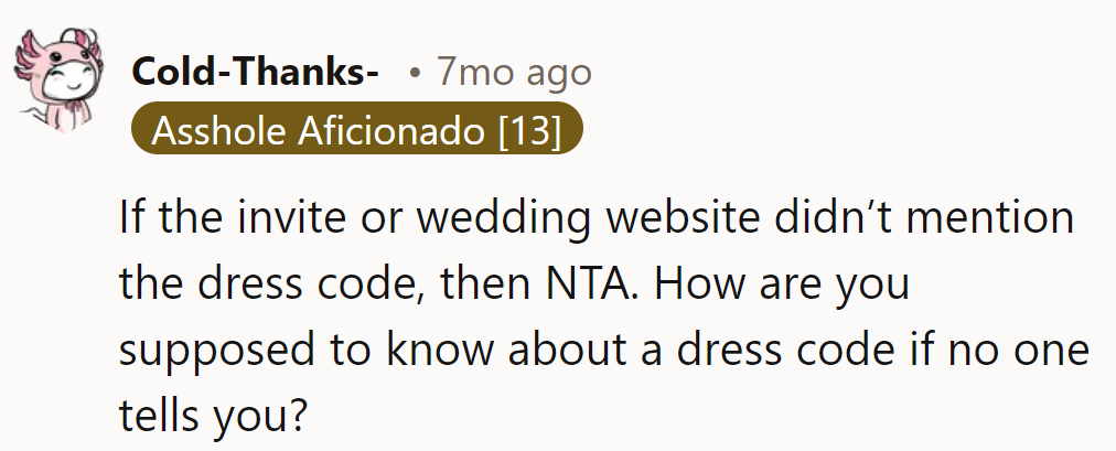 No code, no mode. It's not fashion, it's just a guessing game.