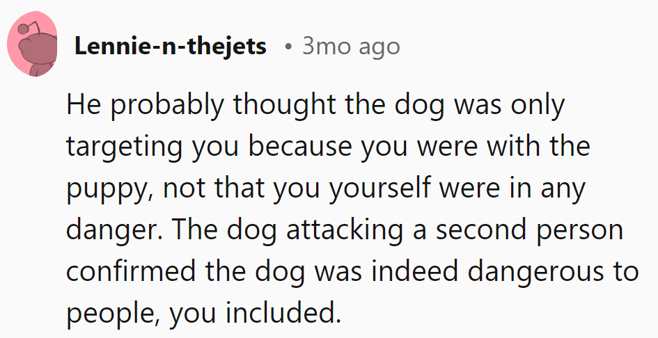 Dog's guest list: all-inclusive. Time for a safer scene and a wiser beau.