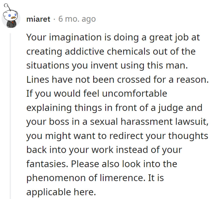 Imagination's on a roll, but let's keep it out of the courtroom drama. Redirect those thoughts to work, not fantasies.