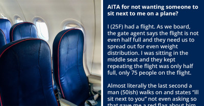Redditor Shares How Man Insisted on Sitting Next to Her on a Half-Empty Flight; Other Women Share Their Scary Experiences