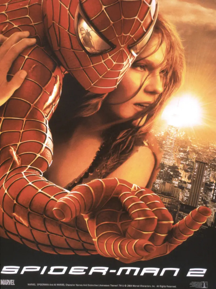 Facts about Spiderman 2 (2004)