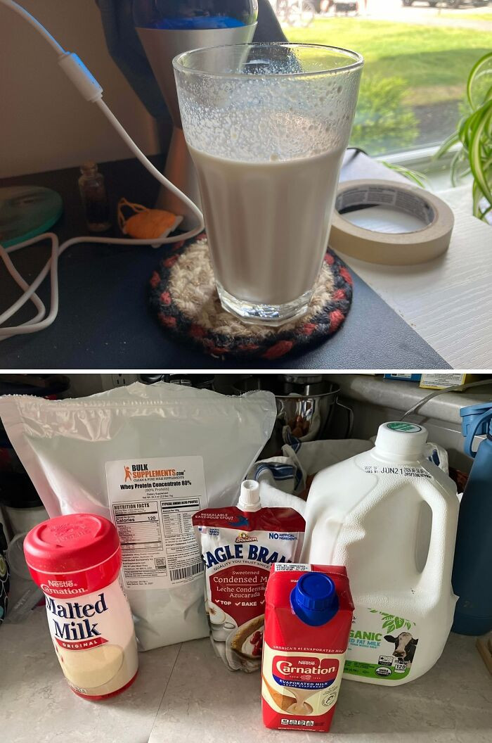 "I Made Quintuple Milk"