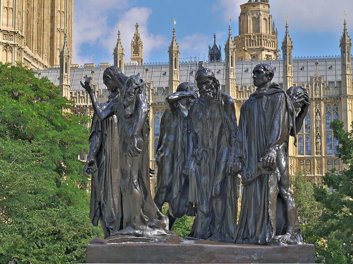 The Burghers Of Calais, London, England, United Kingdom