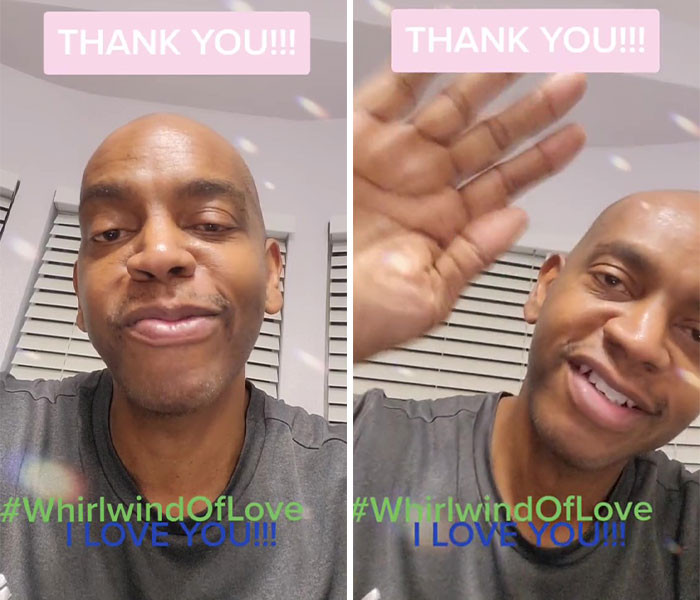 The support continued to pour in, and Kevin expressed his immense gratitude to the people in his videos posted on TikTok and Instagram.