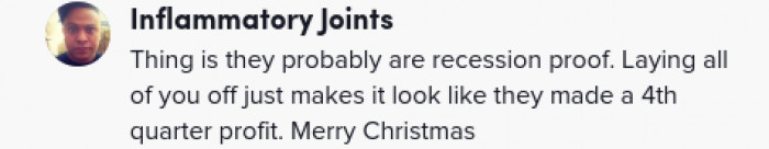 An unfair reason to fire people