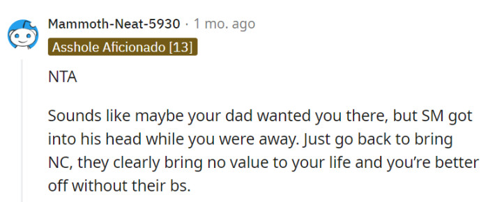 OP's definitely better without them.