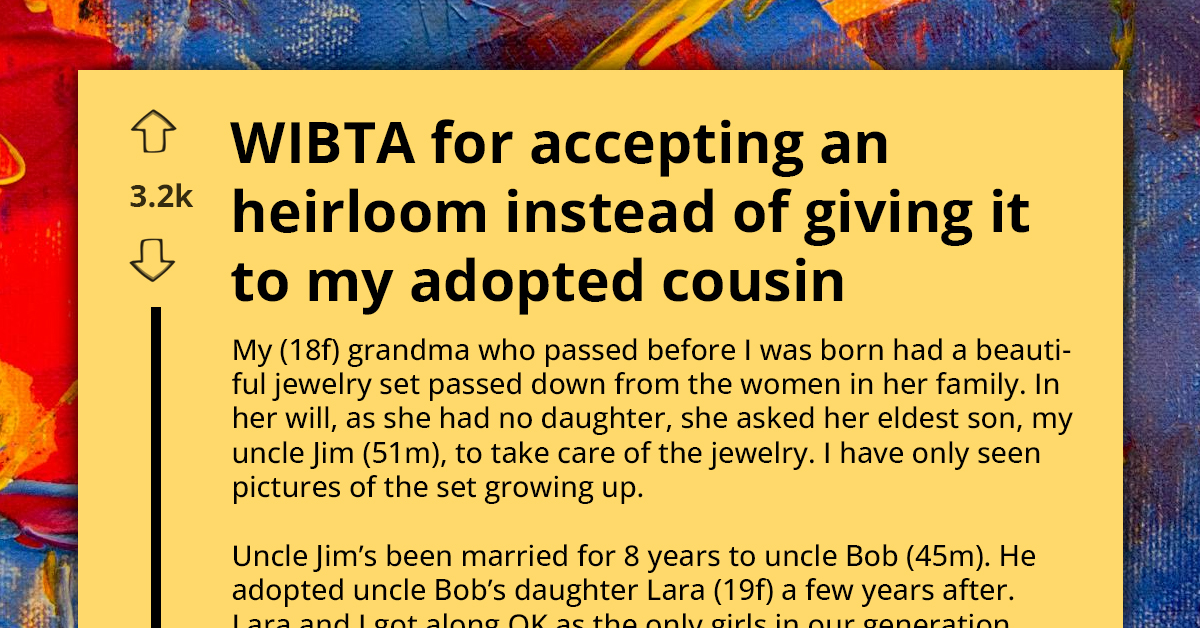 Girl's Claim to Her Grandmother's Jewelry Challenged by Her Adopted Cousin