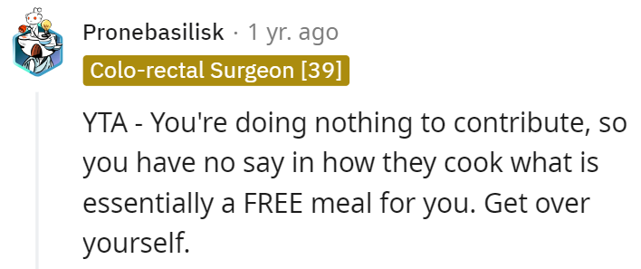 Not contributing in any way