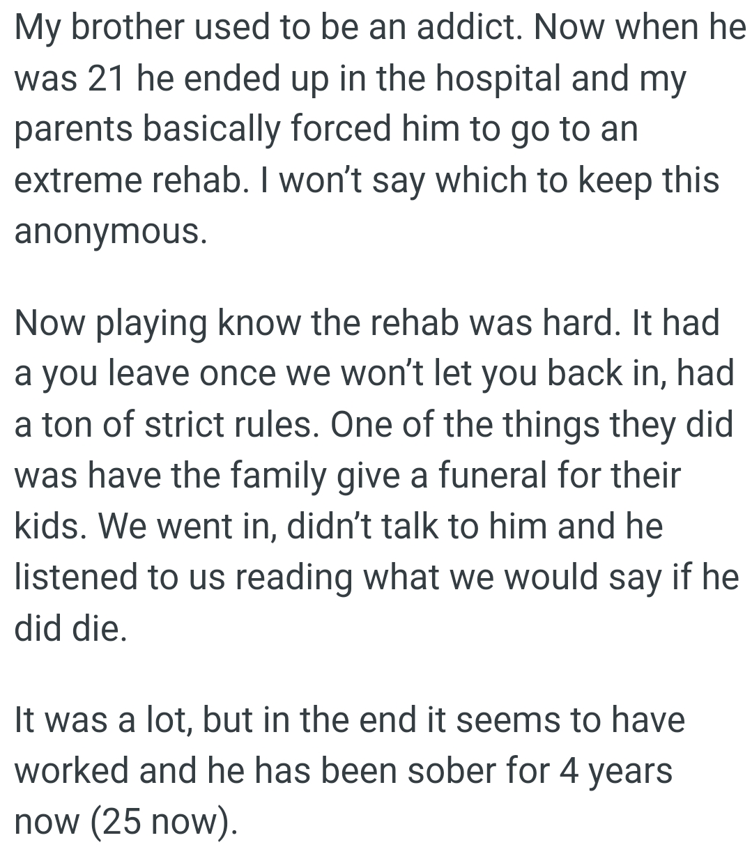 One of the Things They Did Was Have the Family Give a Funeral