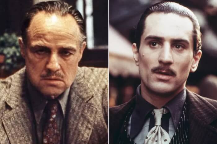2. Marlon Brando and Robert De Niro