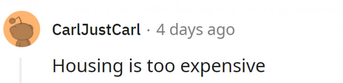 Landlords would disagree: