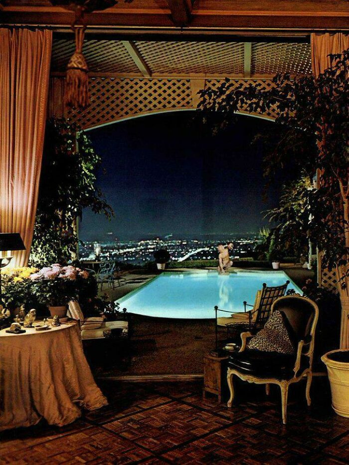 "The Home Of Designer William L. Chidester In Los Angeles, California ⛪️1971"