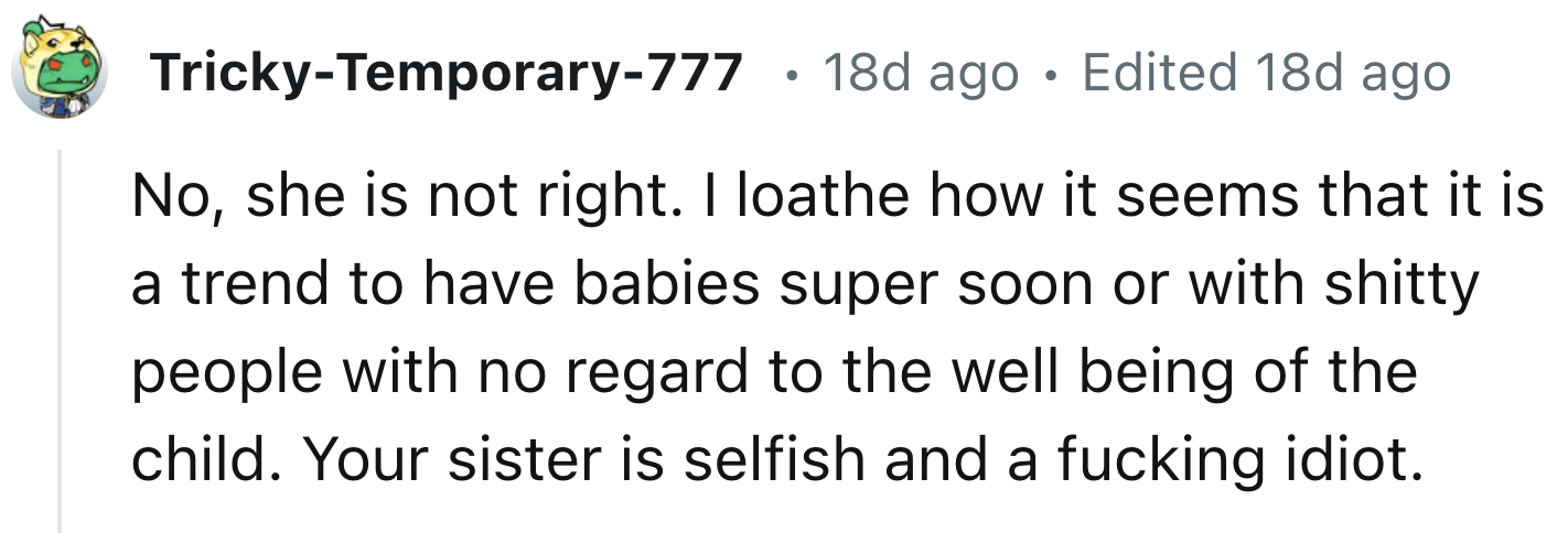 It Became A Trend To Have Babies With Wrong People