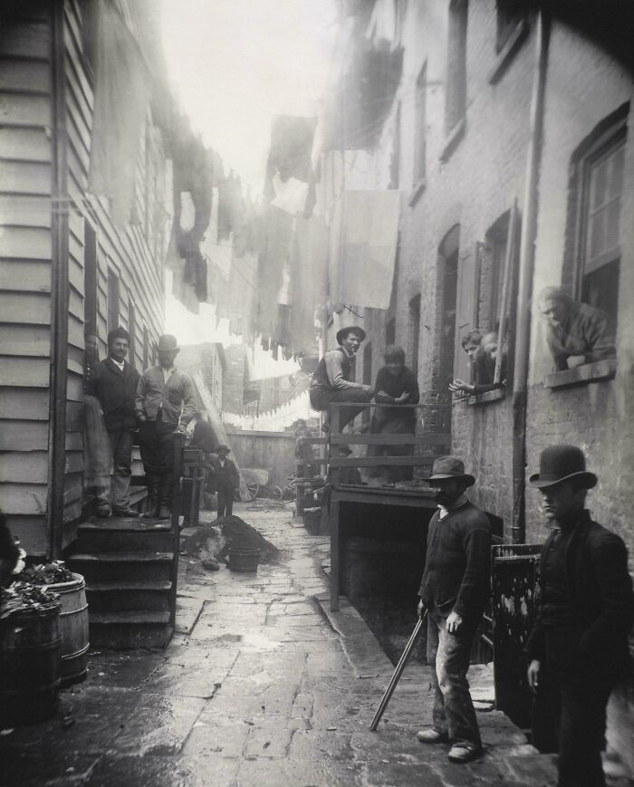 “Bandits' Roost,” 59½ Mulberry Street In New York City, Photographed By Jacob Riis And Collaborators, 1888"