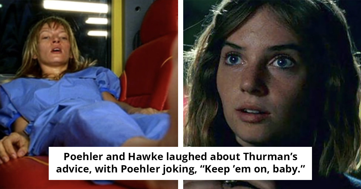 Insight from Maya Hawke: Uma Thurman's caution about Quentin Tarantino's undisclosed passion