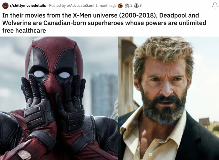 4. Free doctor's visits can't be good for you, see?