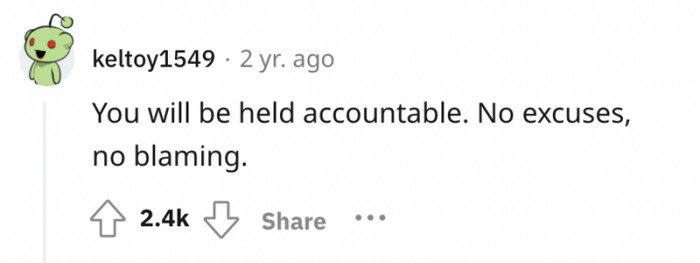 #32 Automatically held accountable?