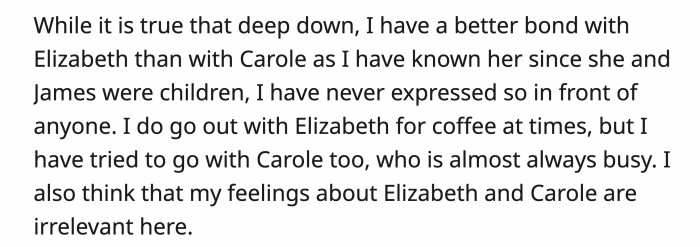 There's a reason why their dynamics with OP are very different.