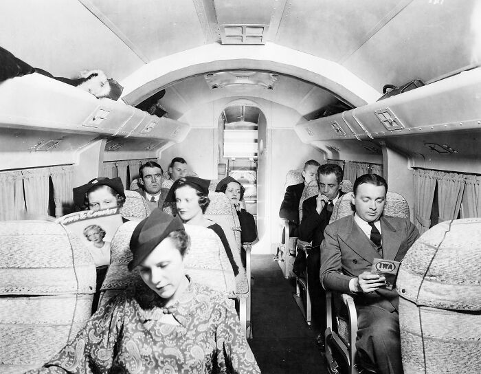 "Interior View Of A Pan Am Sikorsky S-43A, 1936"