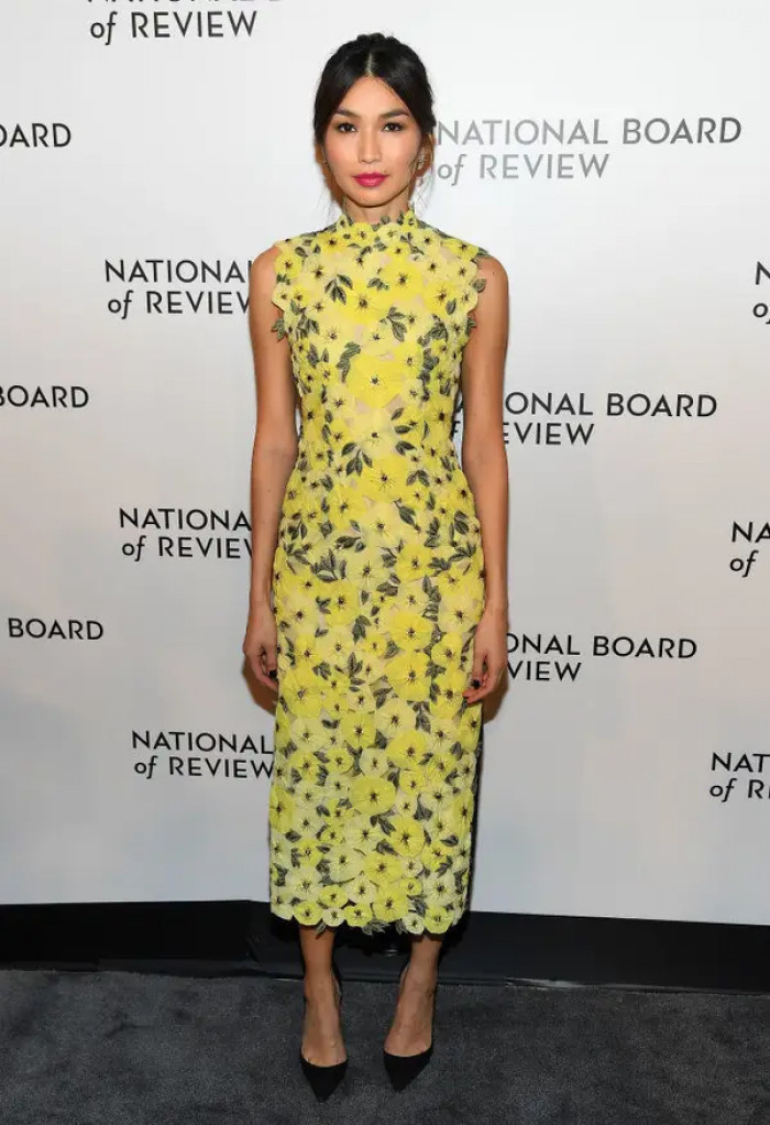 20. This Erdem dress she sported during the 2019 National Board of Review Gala is all floral, sunshine, and happy vibes.