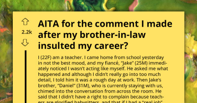 Overworked Hospital Worker Walks Out After SIL Defends Teachers From "Glorified Babysitters" Remark