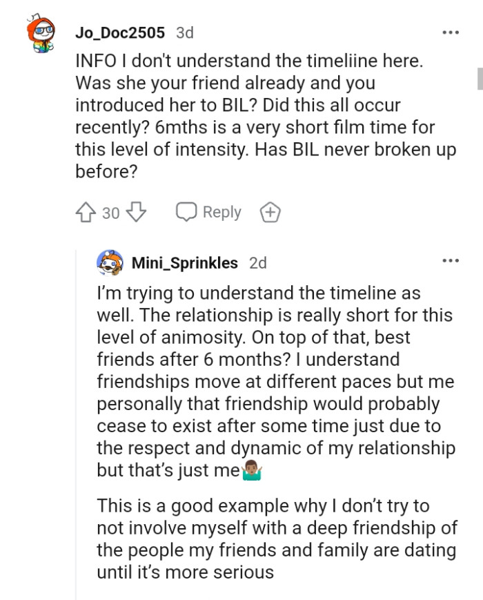 The relationship is really short for this level of animosity