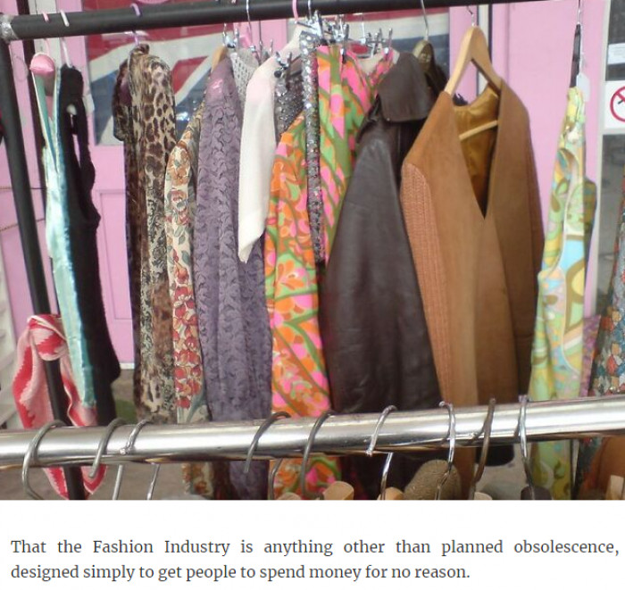 18. Fashion and the entire fashion industry