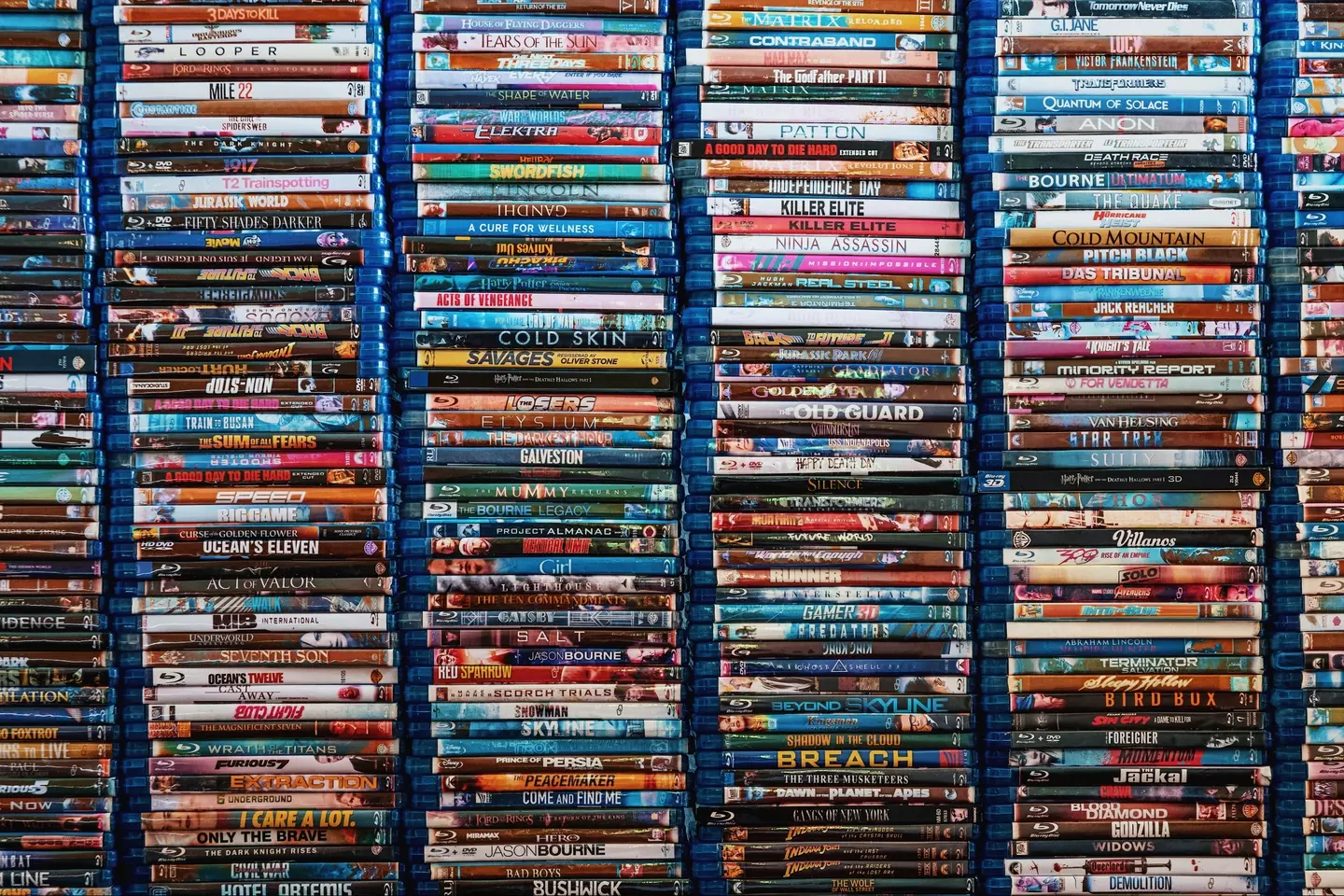 If only my DVD collection was this impressive! Do you have anything close to this?