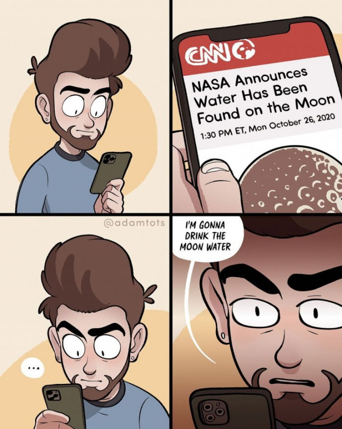 8. It’s time to go and drink the moon water