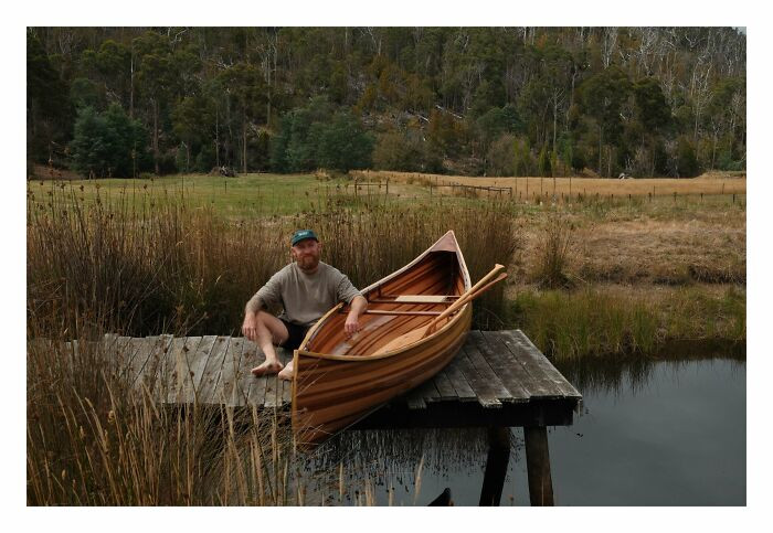 "I Built A Canoe Over 9 Months! My First Woodworking Project"