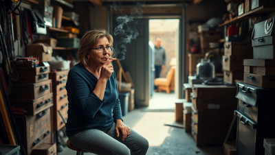 AITA for Smoking Cigarettes in Garage Despite Husband's Objections?