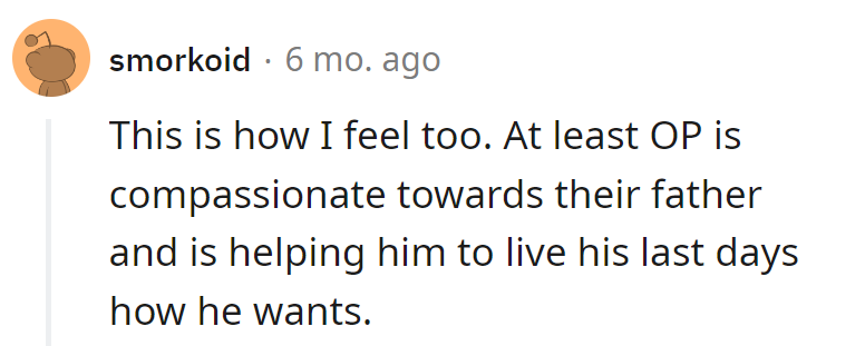 OP is like the supportive director of 