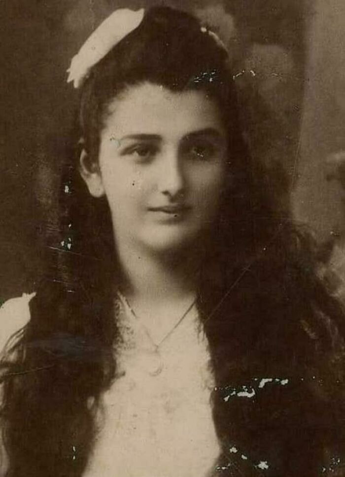 "My Great Aunt Princess Anastasia Tumanishvili (1900-1917) (Picture Was Taken In The Mid 1910s)"
