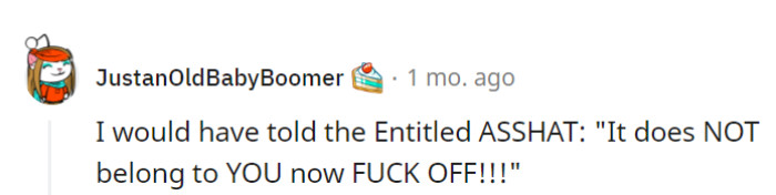 Sometimes, a straightforward message gets the point across best.