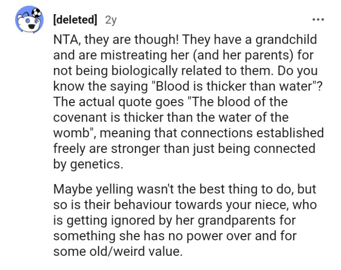 Blood is thicker than water quotes