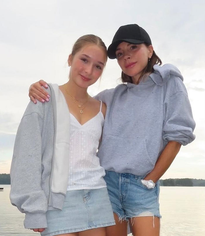 Netizens went further to accuse Victoria Beckham of pushing Harper towards a lifestyle that would deprive the teen of a 'normal' childhood