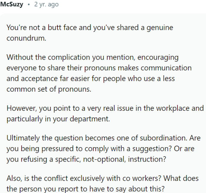 The crux of the matter lies in the balance between compliance and personal concerns