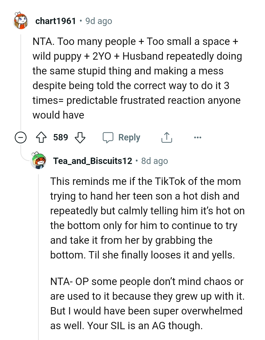 It's too many people in a small space