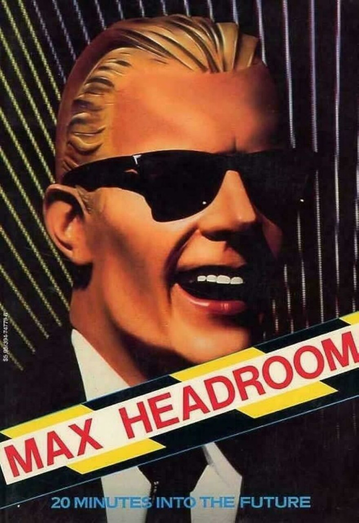 "Max Headroom Premiered On This Day In 1987....39 Years Already"