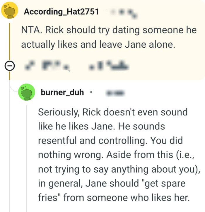 Let's head into the comments section and find out what other Redditors have to say about the story