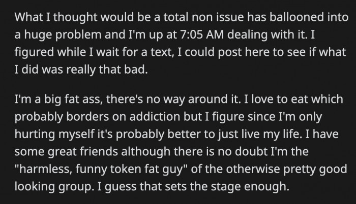 In another 15 minutes, OP took the other half of the sandwich and finished all of it.