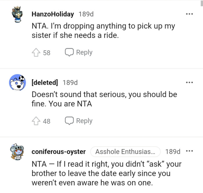 This Redditor is dropping anything they're doing to pick their siblings up.