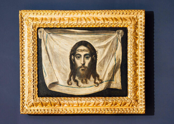 The "Veil Of Saint Veronica (Or The Holy Face)" By El Greco, Created In The Early 1580s
