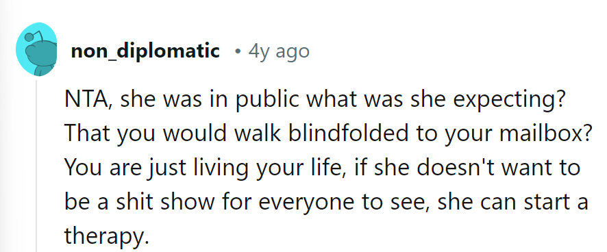 Live life, not her reality TV. Time for her to invest in curtains, not conflicts.