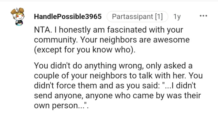 This Redditor is fascinated with the OP's community